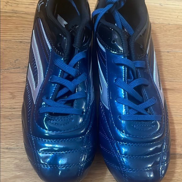 SHEIN Blue and Black Athletic Shoes with Glossy Finish - Picture 1 of 3